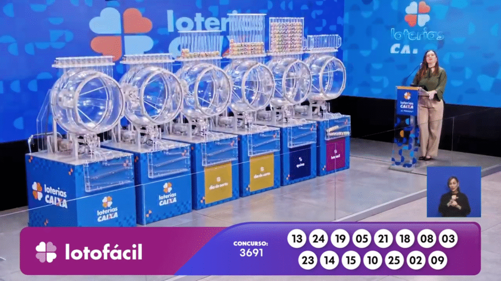 Resultado da Lotofácil 3691 de quinta (21). Acompanhe os números sorteados e veja como receber o prêmio estimado em R$ 2 milhões.
