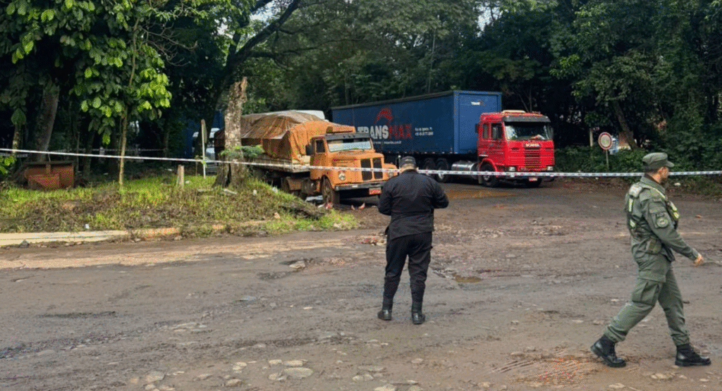 fronteira em Foz: confira os detalhes da investigação de um homicídio ocorrido na aduana de Puerto Iguazú nesta segunda (4).