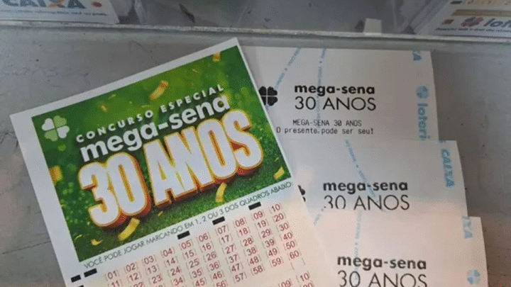 Mega 30 anos sorteará R$ 300 milhões neste domingo (24)