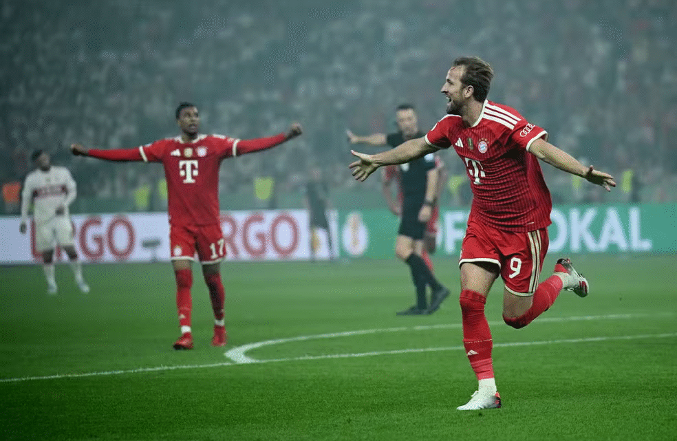 Com show de Harry Kane, Bayern de Munique bate o Stuttgart e leva a Copa da Alemanha