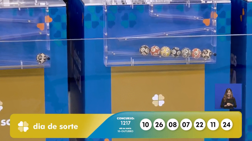 Confira o resultado da Dia de Sorte 1217 deste sábado (23). Saiba as dezenas e o mês premiado do concurso com prêmio de R$ 200 mil.