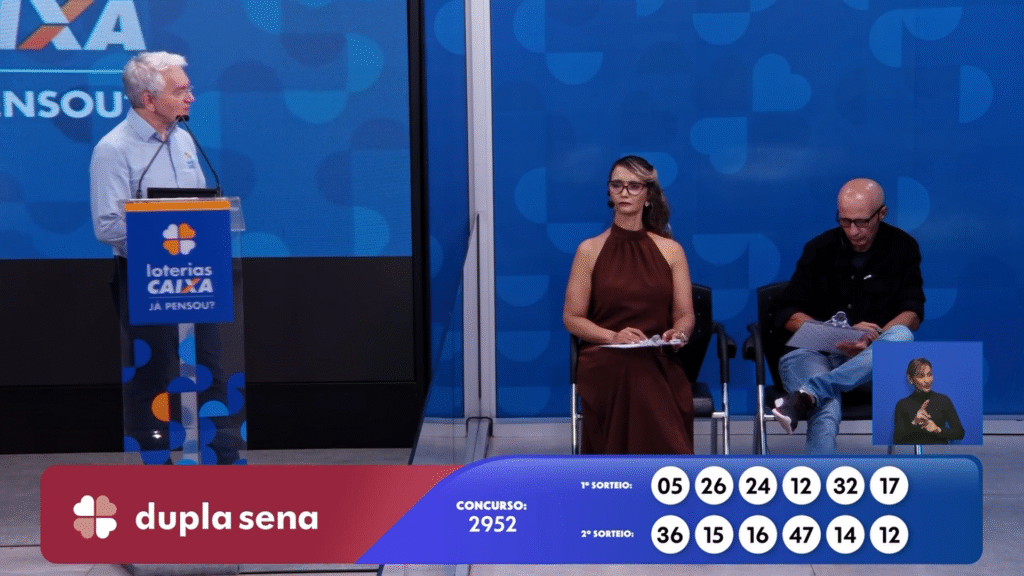 Dupla Sena 2952: confira os números sorteados e saiba como resgatar seu prêmio de R$ 2,2 milhões nesta segunda (4).