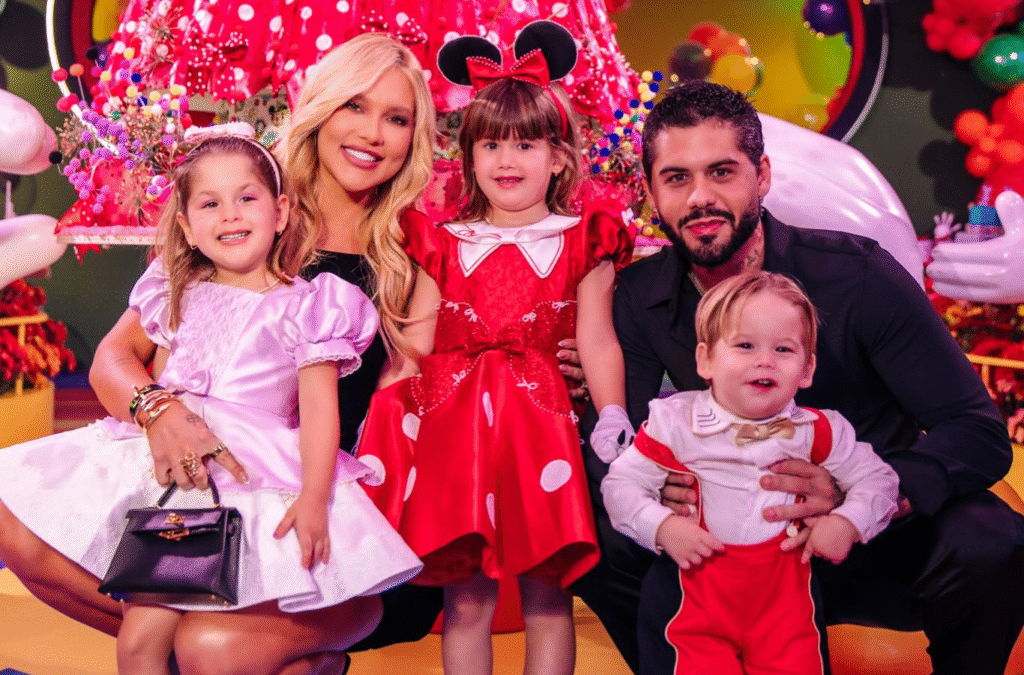 Reencontro de Virginia e Zé Felipe em festa de Maria Alice agita as redes sociais - Foto: Reprodução/Redes Sociais