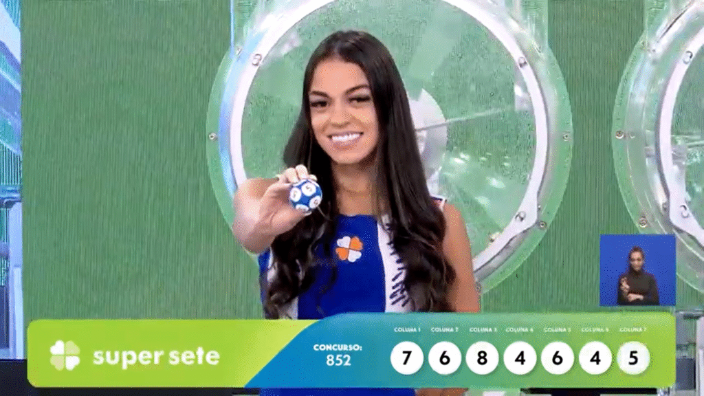 Resultado da Super Sete 852 sorteada nesta quarta-feira. Veja as dezenas premiadas e saiba como resgatar o prêmio acumulado de R$ 850.000.