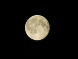 lua azul