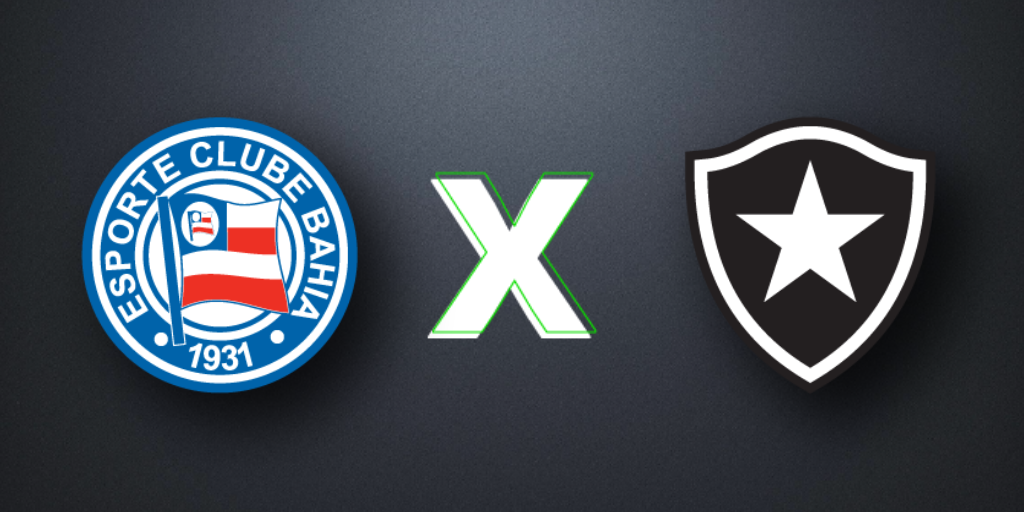 Bahia x Botafogo pelo Brasileirão. Saiba onde assistir ao vivo na TV, o horário do jogo, as escalações prováveis e os desfalques.