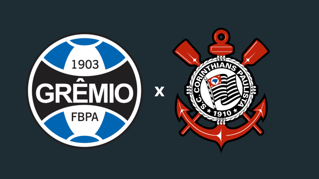 Grêmio x Corinthians pelo Brasileirão. Confira onde assistir ao vivo na TV, horário, desfalques importantes e as escalações oficiais.