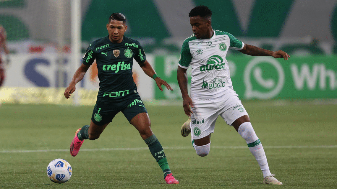 Onde assistir Palmeiras x Chapecoense pela 18ª rodada do Brasileiro