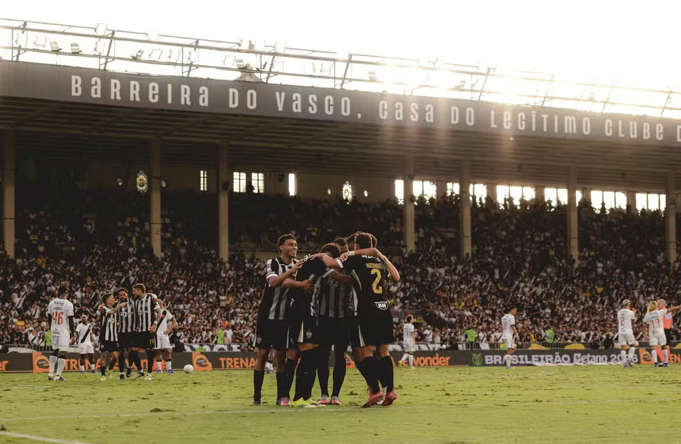 Atlético-MG vence o Vasco e afunda cruzmaltino no Z4