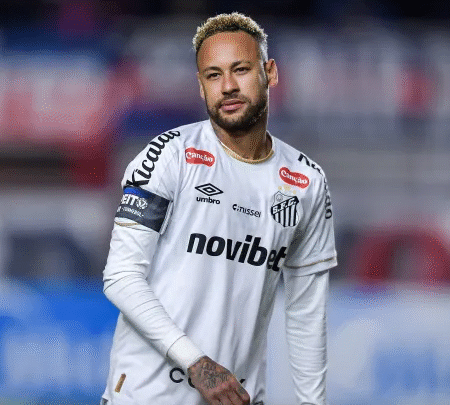 Neymar está fora do clássico entre Palmeiras e Santos
