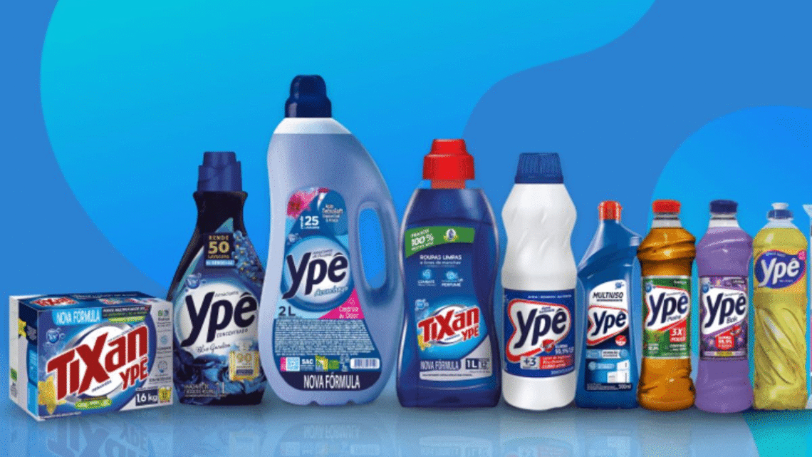 Anvisa determina recolhimento de produtos Ypê por risco de contaminação