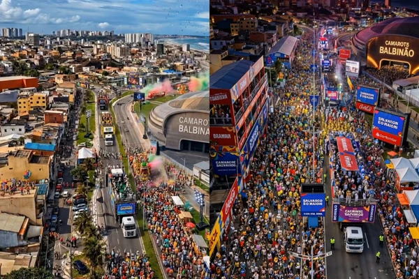Carnaval na Boca do Rio: confira os detalhes da simulação com IA