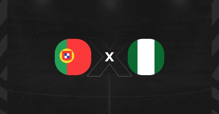Assista aqui o amistoso Portugal x Nigéria desta quarta (10). Confira o horário de Brasília, canal de transmissão e notícias das seleções.