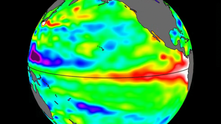 Alerta global indica que o sistema oceano-atmosfera já opera sob as regras de indução do el niño