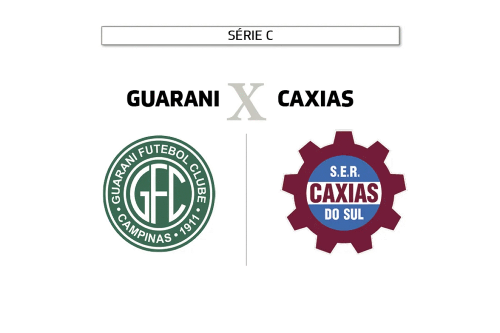 Assista ao vivo Guarani x Caxias pela Série C do Brasileiro. Confira o horário, as prováveis escalações, desfalques e arbitragem do duelo.