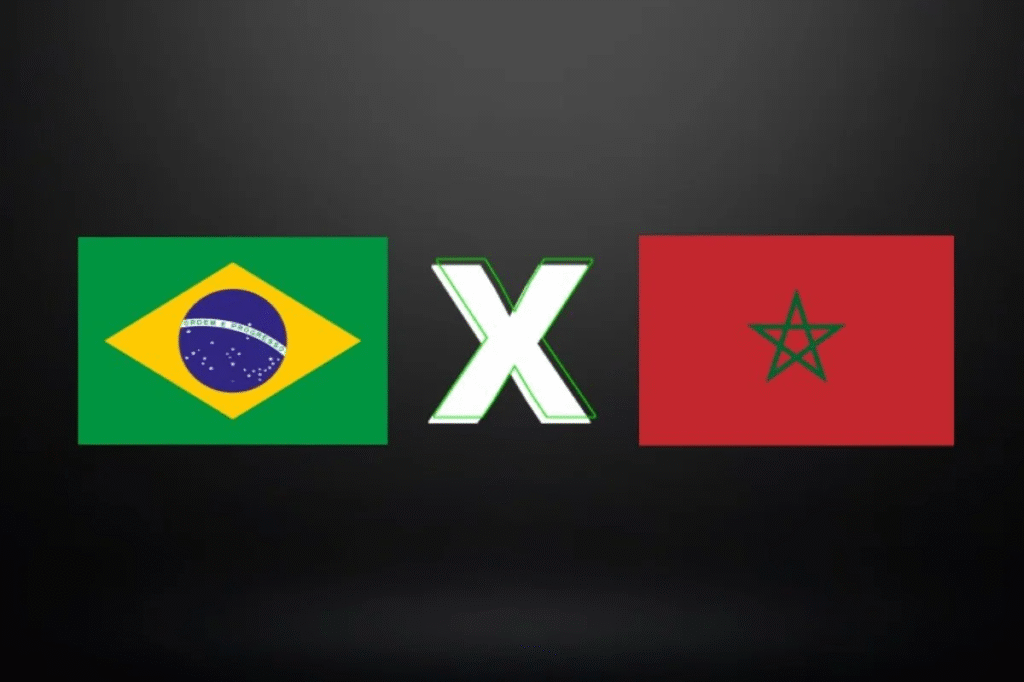 Saiba onde assistir ao vivo ao jogo Brasil x Marrocos pela estreia da Copa do Mundo 2026 neste sábado (13). 