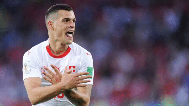 Acompanhe a trajetória de Granit Xhaka, capitão da Suíça na Copa do Mundo 2026