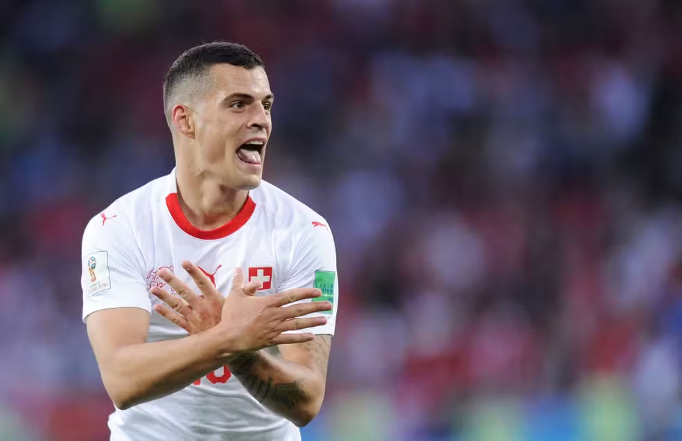 Acompanhe a trajetória de Granit Xhaka, capitão da Suíça na Copa do Mundo 2026