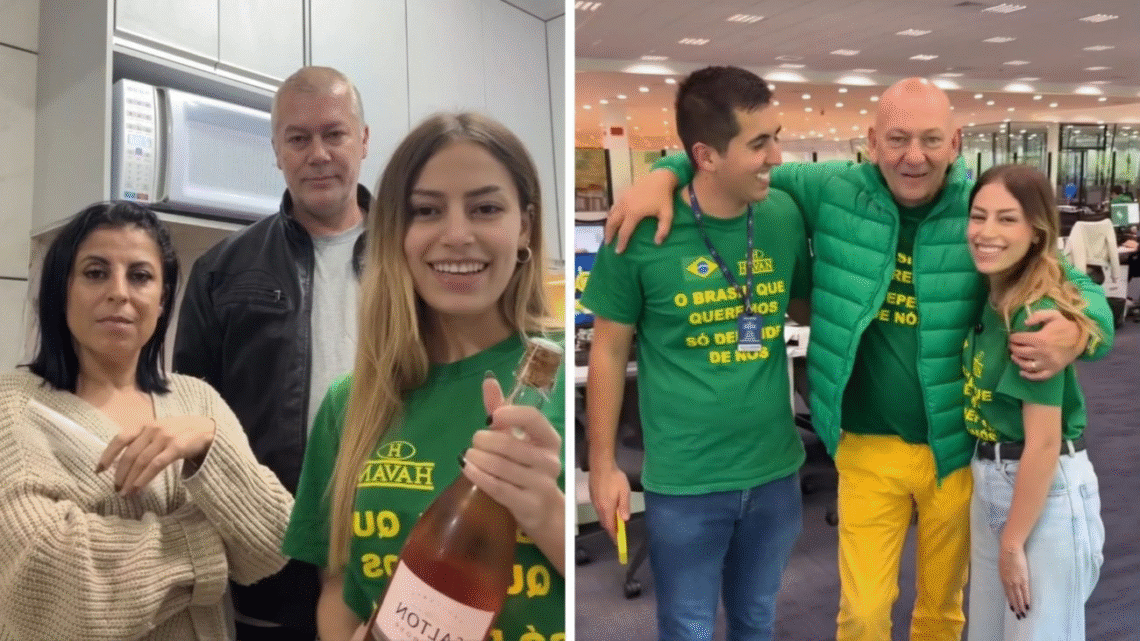 Jovem simula demissão da Havan e emociona os pais ao revelar promoção para trabalhar diretamente com Luciano Hang