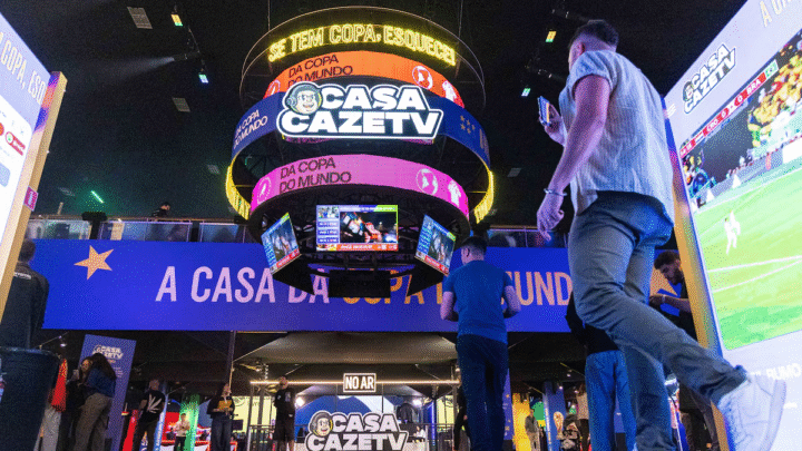 CazéTV e Globo criam arenas temáticas nos parques Villa-Lobos e Ibirapuera em SP para disputar a audiência da Copa 2026