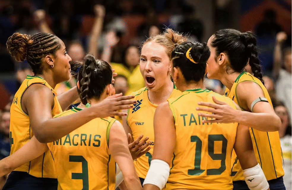 Onde assistir Bélgica x Brasil na Liga das Nações de vôlei