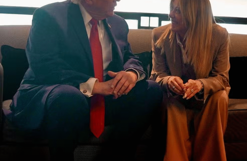 Crise diplomática: Trump afirma que Giorgia Meloni implorou por foto e premiê rebate acusação