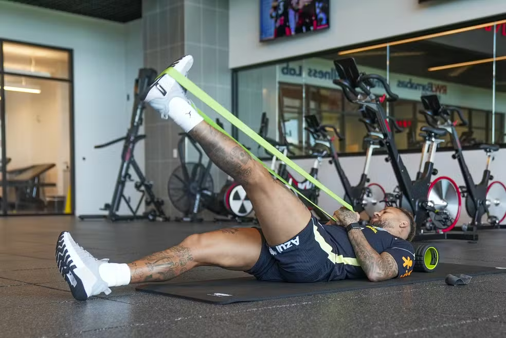 Neymar está fora do jogo contra o Haiti, mas faz treino intenso em Nova Jersey - Foto: Nelson Terme / CBF