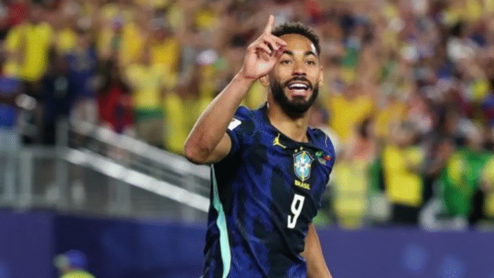Brasil vence Haiti por 3 a 0 com show de Matheus Cunha na Copa do Mundo