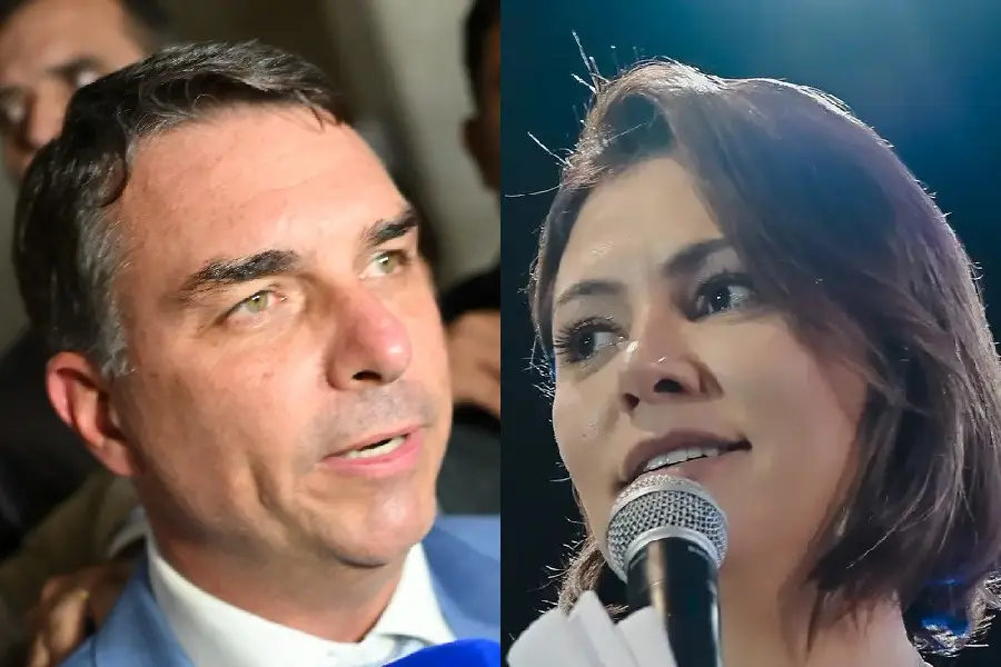 Bastidores do PL: Michelle Bolsonaro adota postura recatada em meio a atritos com enteados