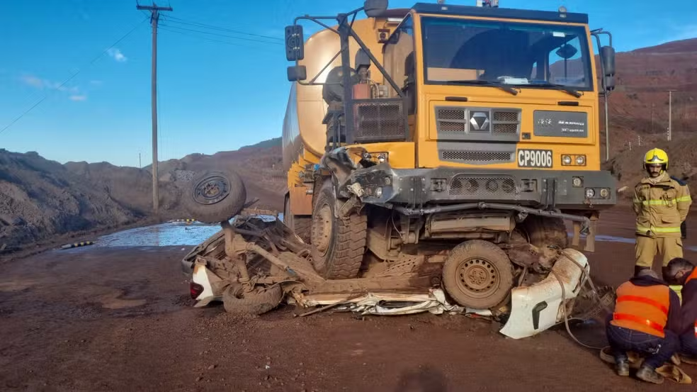 Acidente deixa trabalhador morto em mina de Congonhas neste domingo (22)