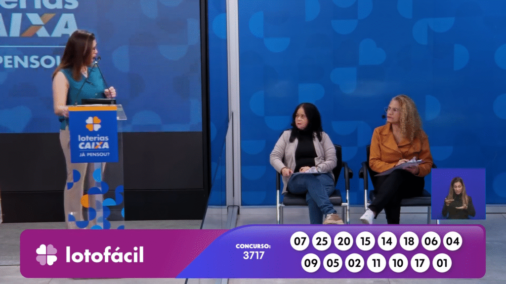 Veja os números do resultado da Lotofácil 3717 sorteados nesta segunda-feira (22). Saiba como resgatar o prêmio estimado de R$ 5 milhões.