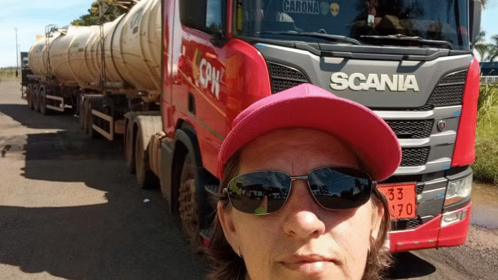 Quem era a caminhoneira Cristiane Salvi, morta em colisão entre três carretas na BR-070