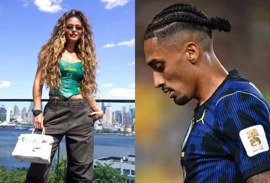 Natalia Belloli desmente Vampeta e nega crise financeira e familiar de Raphinha