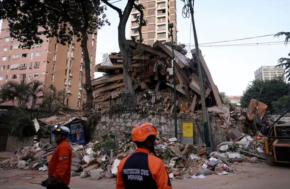 Fortes terremotos na Venezuela deixam mais de 160 mortos e quase 1000 feridos