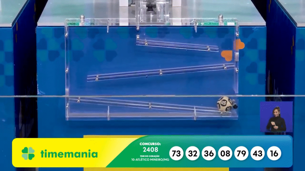 Acompanhe os resultados da Timemania 2408 sorteada nesta quinta-feira (25). Veja as dezenas, o Time do Coração e as regras de resgate.