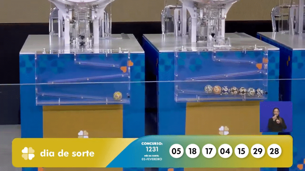 Veja os números do Dia de Sorte 1231 sorteados neste sábado (27). Confira o prêmio de R$ 200 mil, o Mês de Sorte e as instruções de resgate.