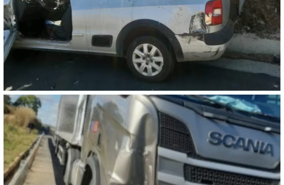 BR-135: motorista de caminhonete morre atropelado por caminhão no acostamento da rodovia