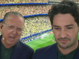 Galvão Bueno rebate análise tática de Pato sobre a Seleção Brasileira - Foto: Reprodução/SBT