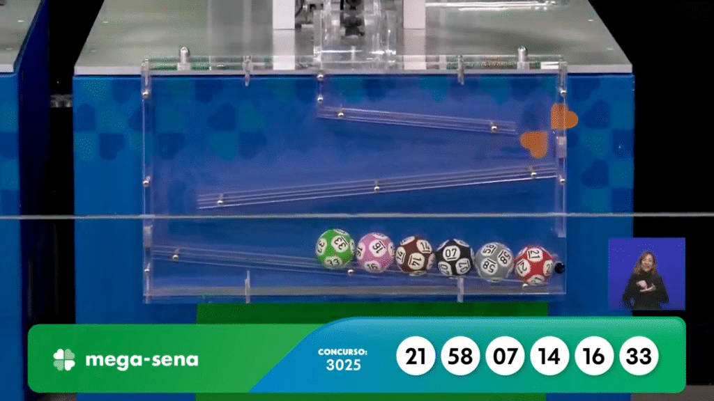 Mega-Sena 3025: veja os números sorteados nesta terça-feira (30). Saiba como conferir seu bilhete e retirar o prêmio acumulado da Caixa.
