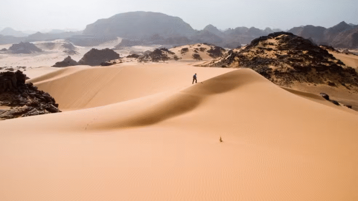 Passageiros que viajavam entre fronteiras ficam sem assistência de água em trecho isolado do deserto do saara