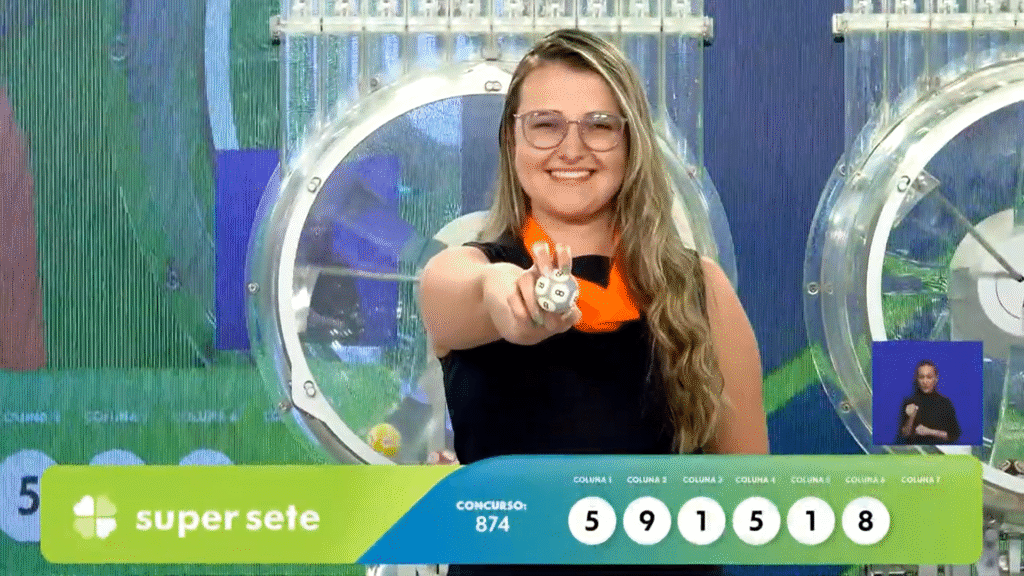 Confira os números das colunas do Super Sete 874 nesta sexta-feira (17) e saiba como resgatar o prêmio de R$ 3,5 milhões.