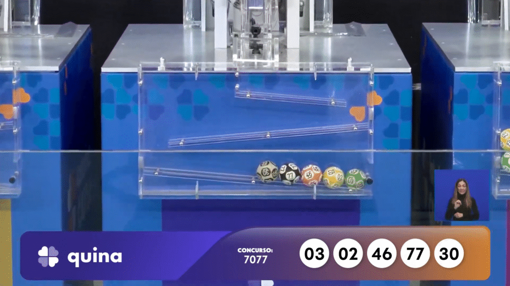 Confira o resultado da Quina 7077 sorteada nesta terça-feira (28). Veja as dezenas reveladas e saiba como resgatar seu prêmio.