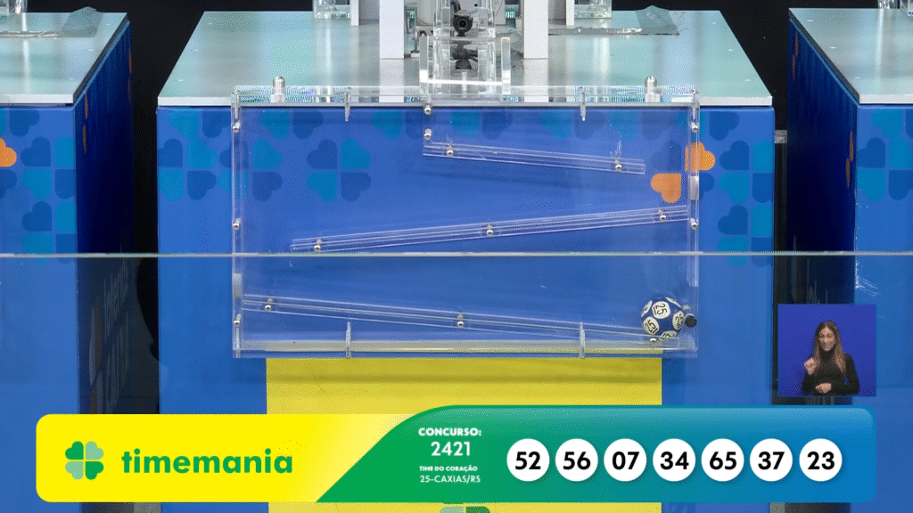 Confira o resultado da Timemania 2421 sorteada nesta terça-feira (28). Veja as dezenas e saiba como resgatar seu prêmio.