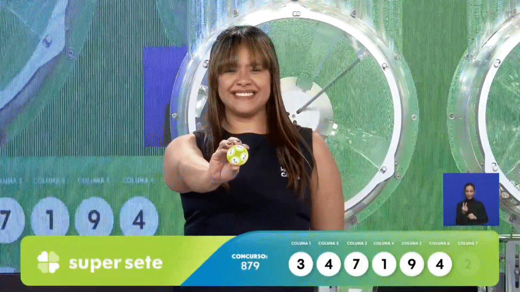 Confira o resultado do Super Sete 879 sorteado nesta quarta-feira (29). Veja os números e saiba como resgatar seu prêmio.