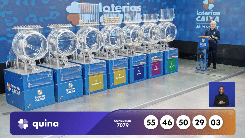Confira o resultado da Quina 7079 sorteada nesta quinta-feira (30). Veja as dezenas reveladas e saiba como resgatar seu prêmio.