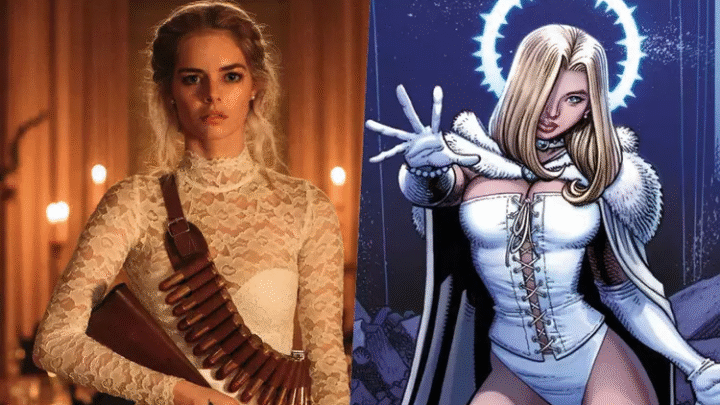 Emma Frost do MCU será interpretada pela atriz Samara Weaving no cinema