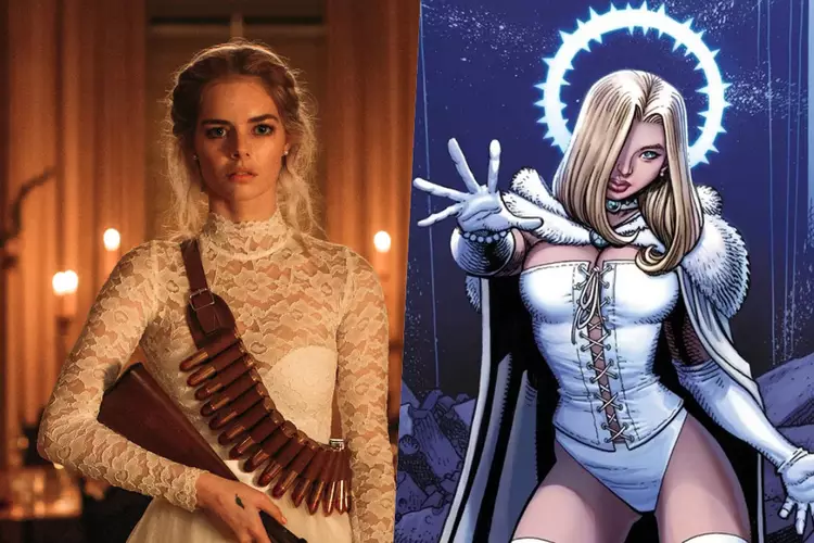 Emma Frost do MCU será interpretada pela atriz Samara Weaving no cinema