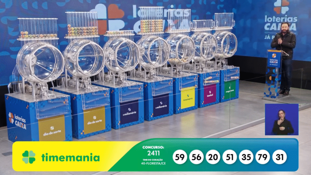 A Timemania 2411 sorteou R$ 2,8 milhões neste sábado (04). Confira os números premiados da rodada e veja como realizar o resgate do prêmio.