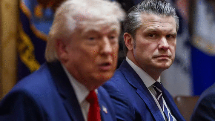 Donald Trump e secretário de Guerra batem boca por escassez de mísseis no arsenal dos EUA