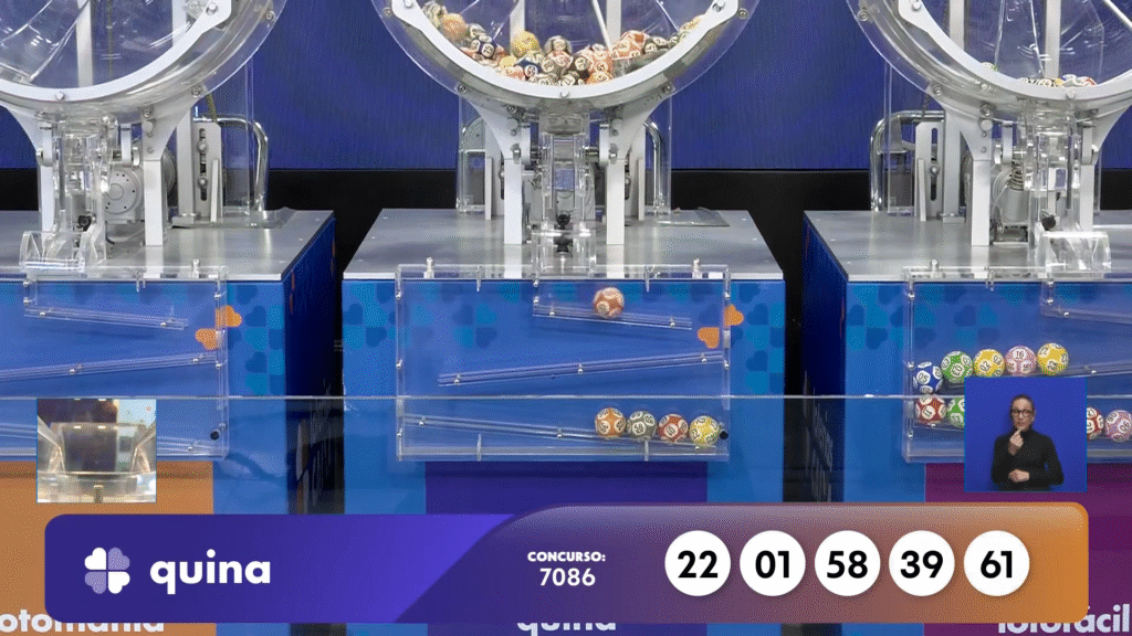 Resultado da Quina 7086 sorteada nesta sexta-feira. Confira as 5 dezenas premiadas e saiba como receber o prêmio acumulado.